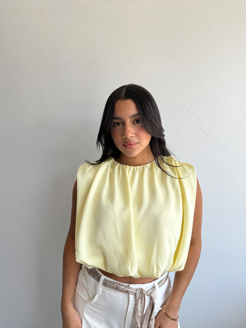 Bubble butter yellow top