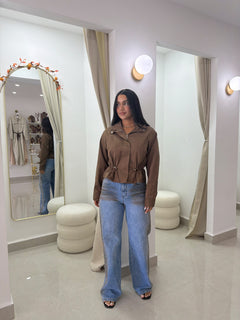 Rhinestone detail jeans