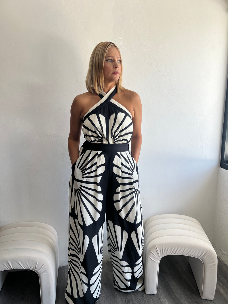 Printed jumpsuit