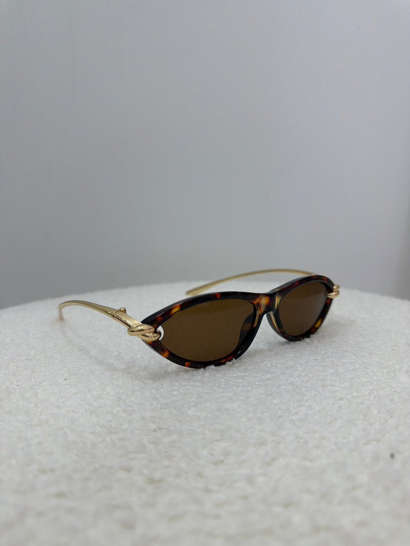 Zaira animal print sunglasses