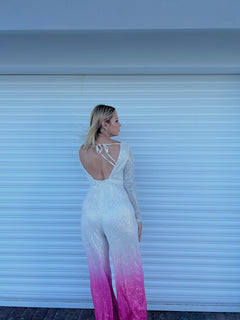 Ombre Sparkle jumpsuit