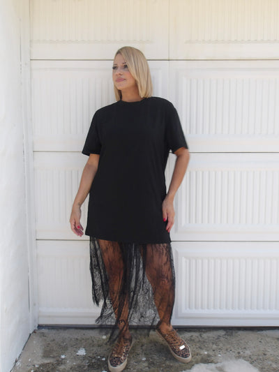 black Lace dress