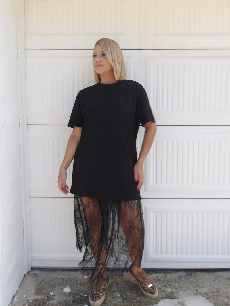 black Lace dress