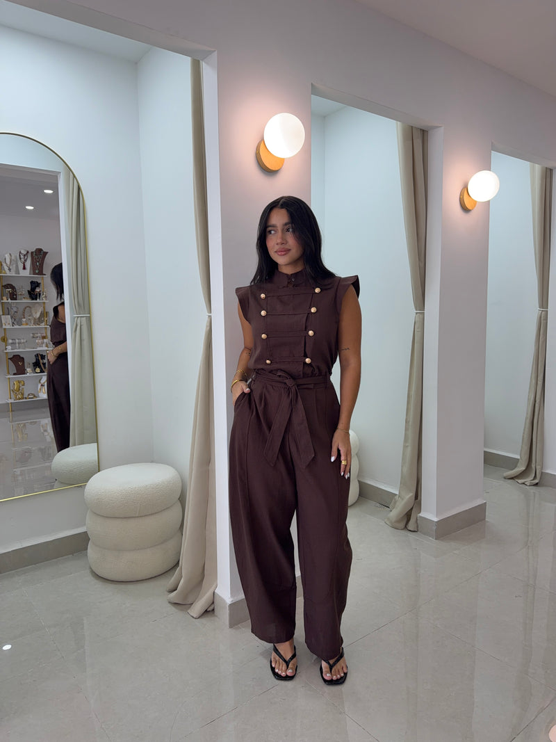 Napoleon brown jumpsuit