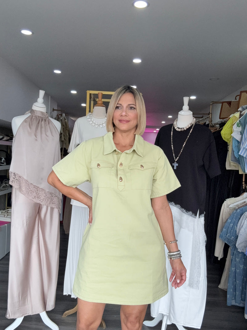 Sage dress