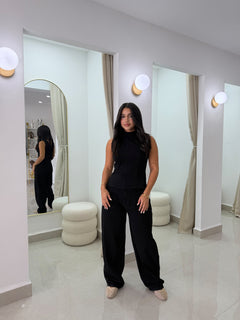 Black Denim set