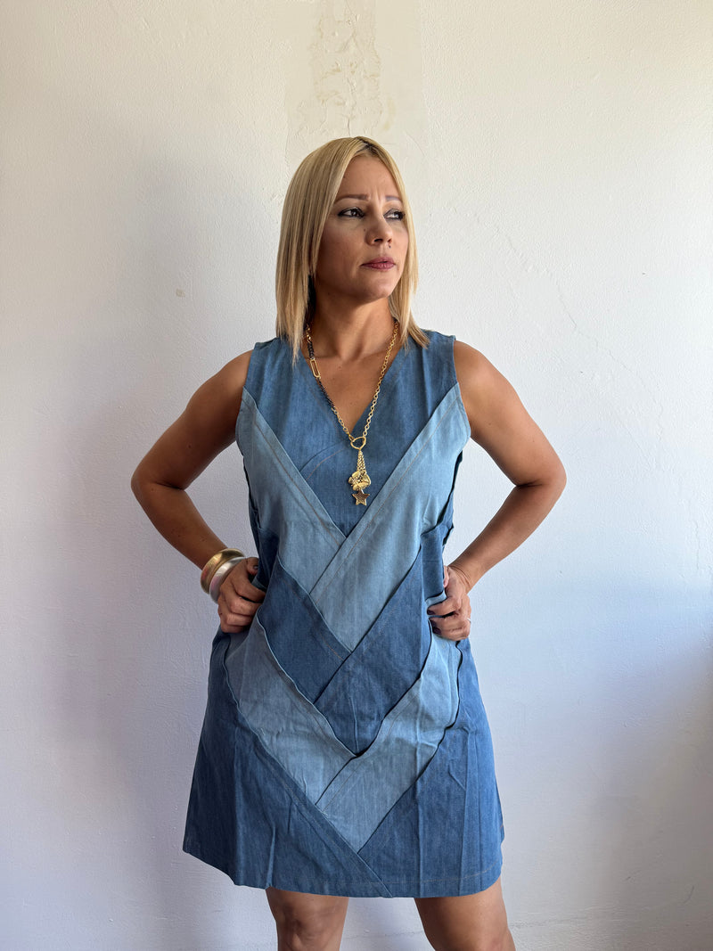 Denim dress