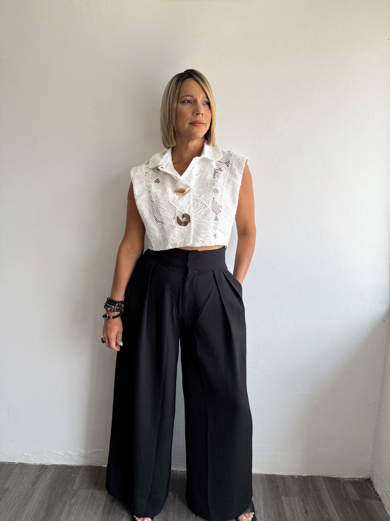 Wide leg pants