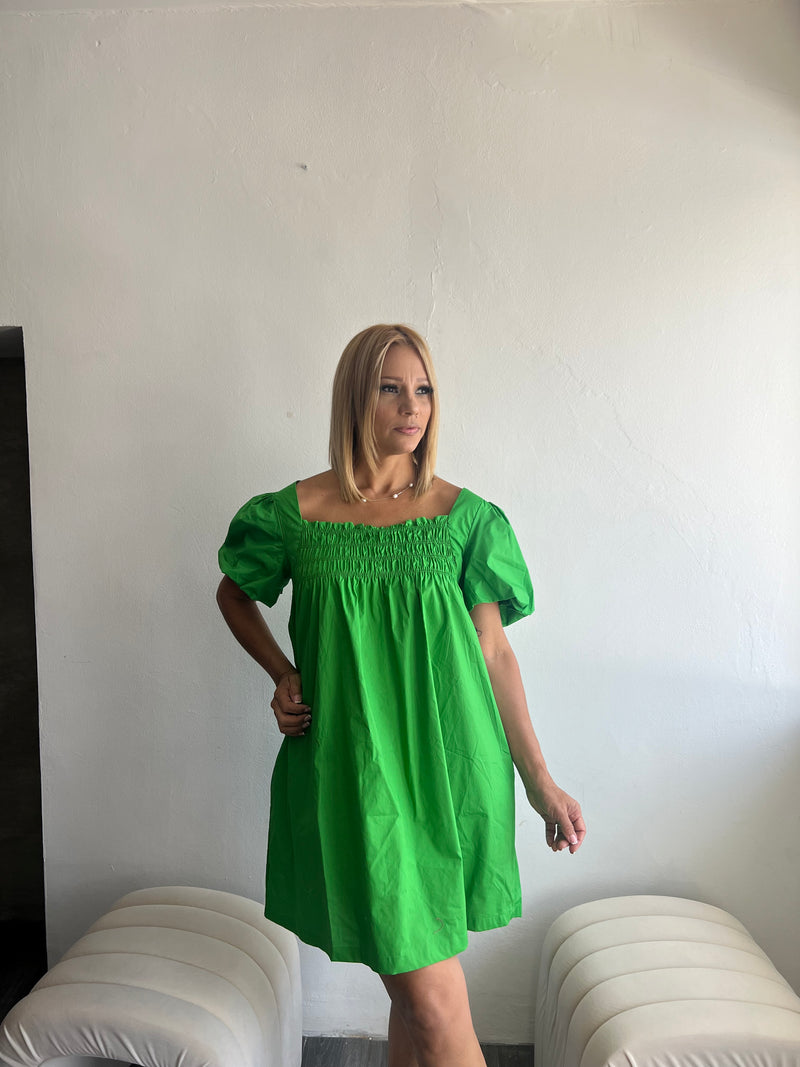 Green dress