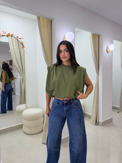 Cotton bubble t-shirt