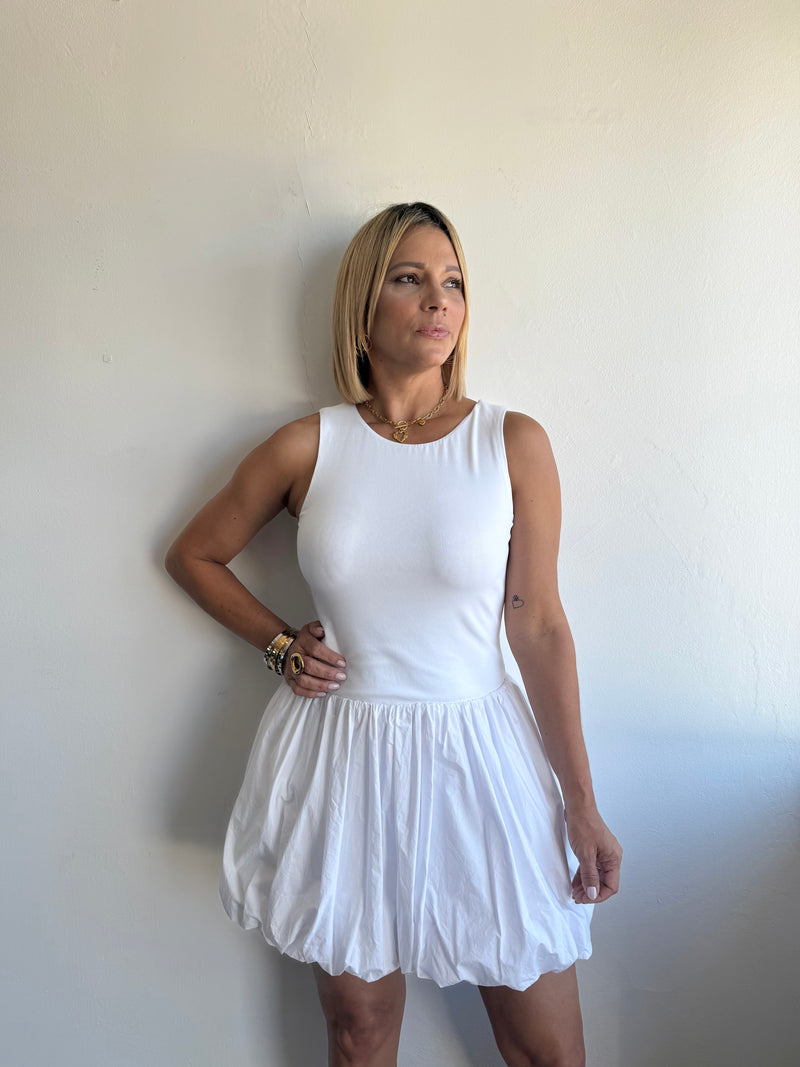 White dress