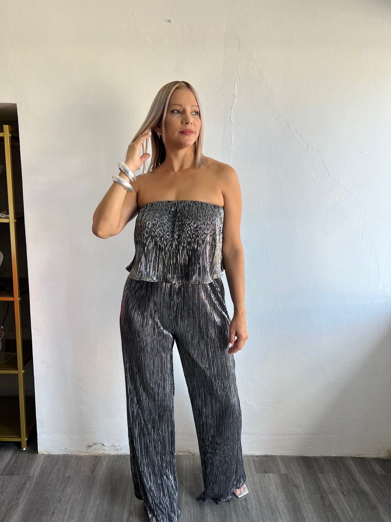 Silver jumpsuit