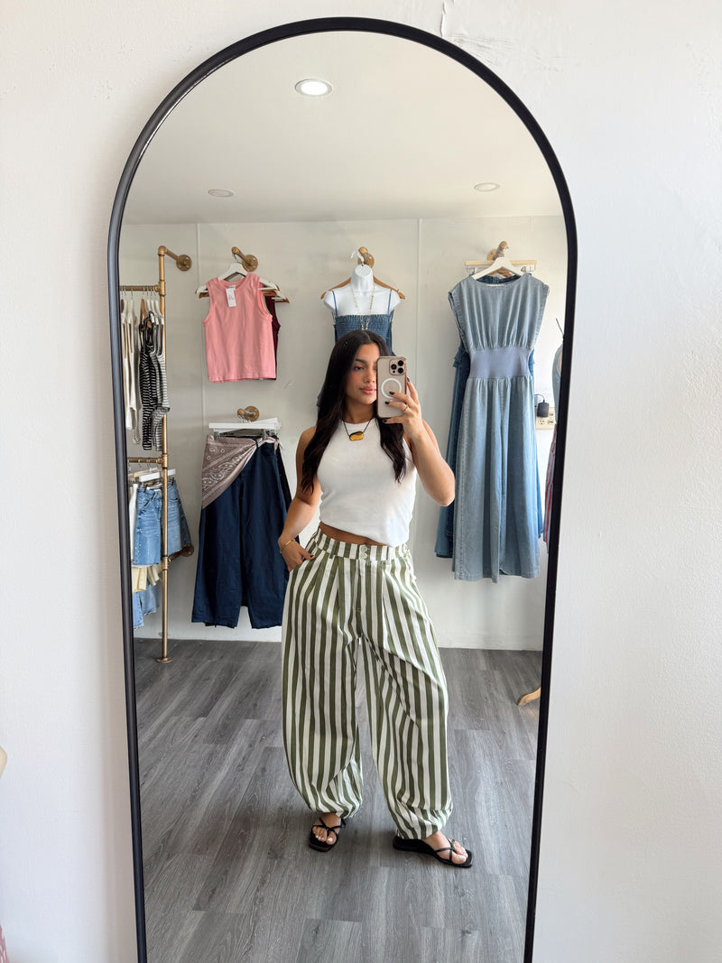 Striped pants