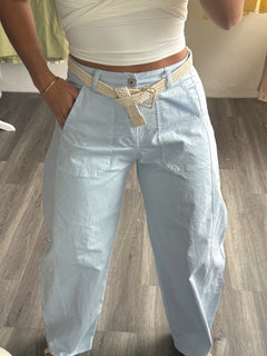Barrel jeans