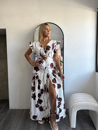 Beige maxi