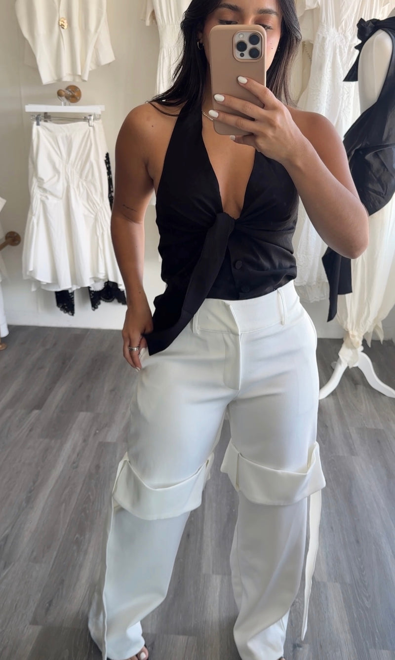 White pants