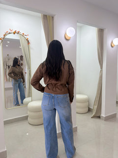 Rhinestone detail jeans