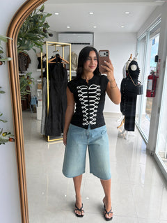 Napoleonic-style black top