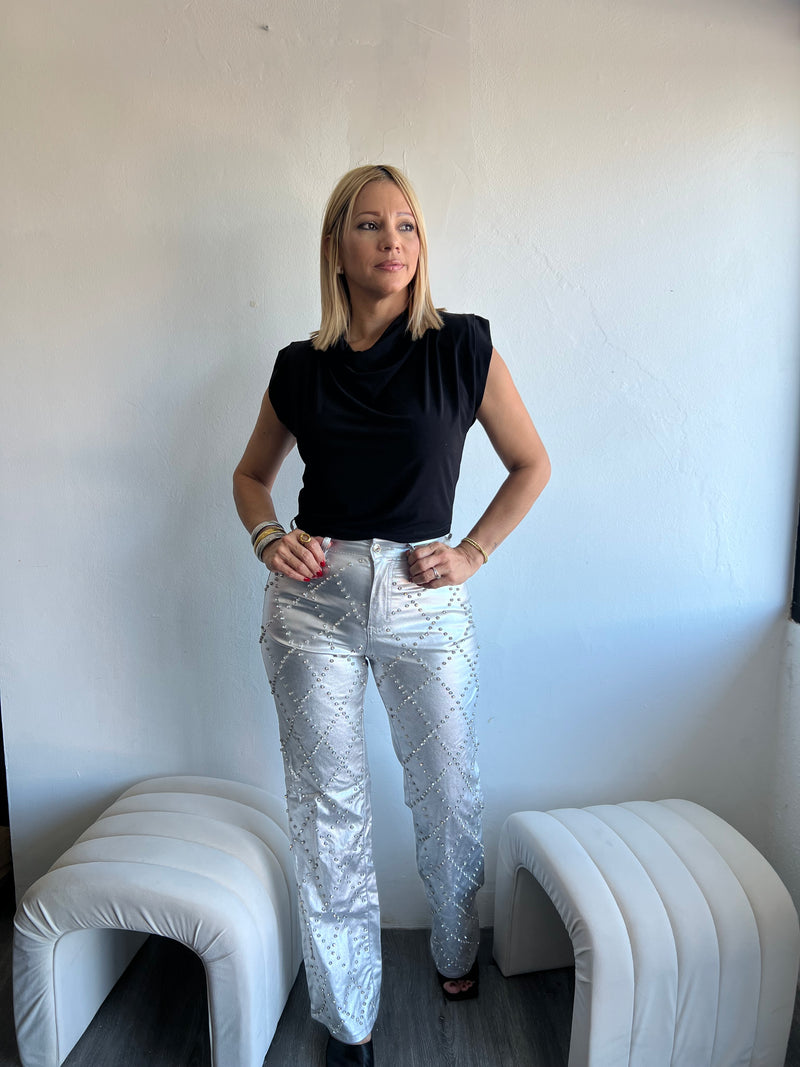 Silver pants