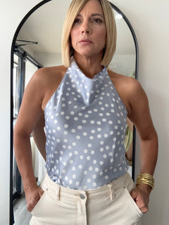 Polka dots top