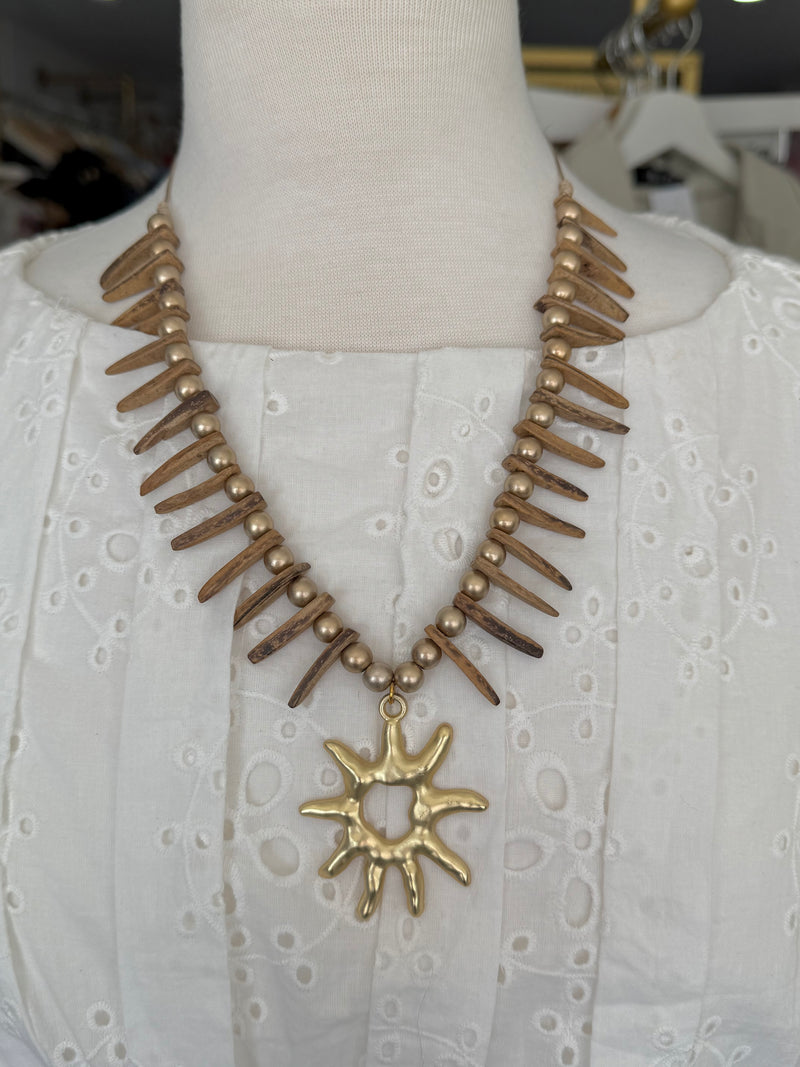 Boho Sun Necklace