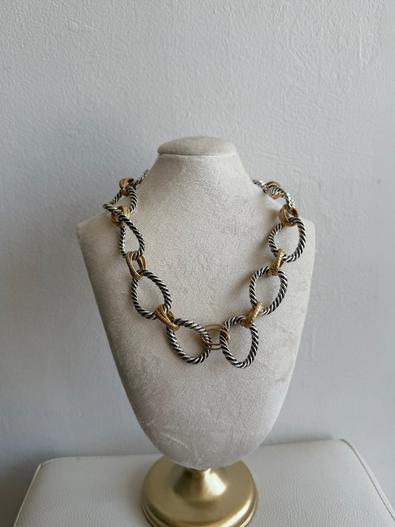 Two tones necklace