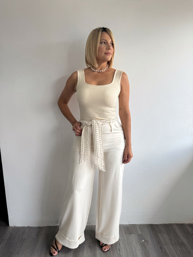 Beige Pearl pants