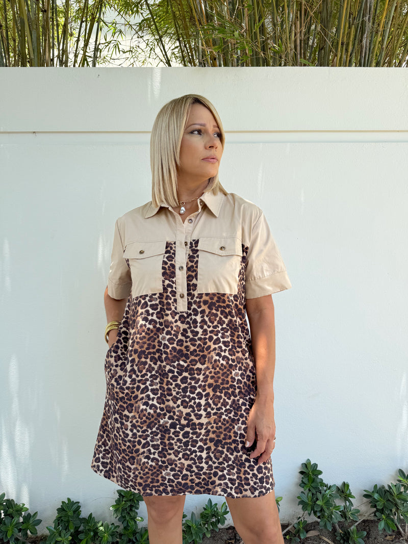 Camel dress