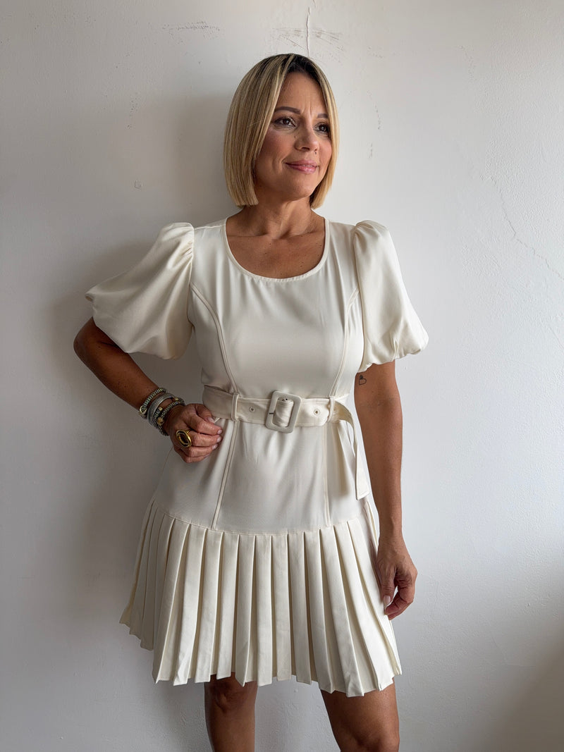 Cream dress