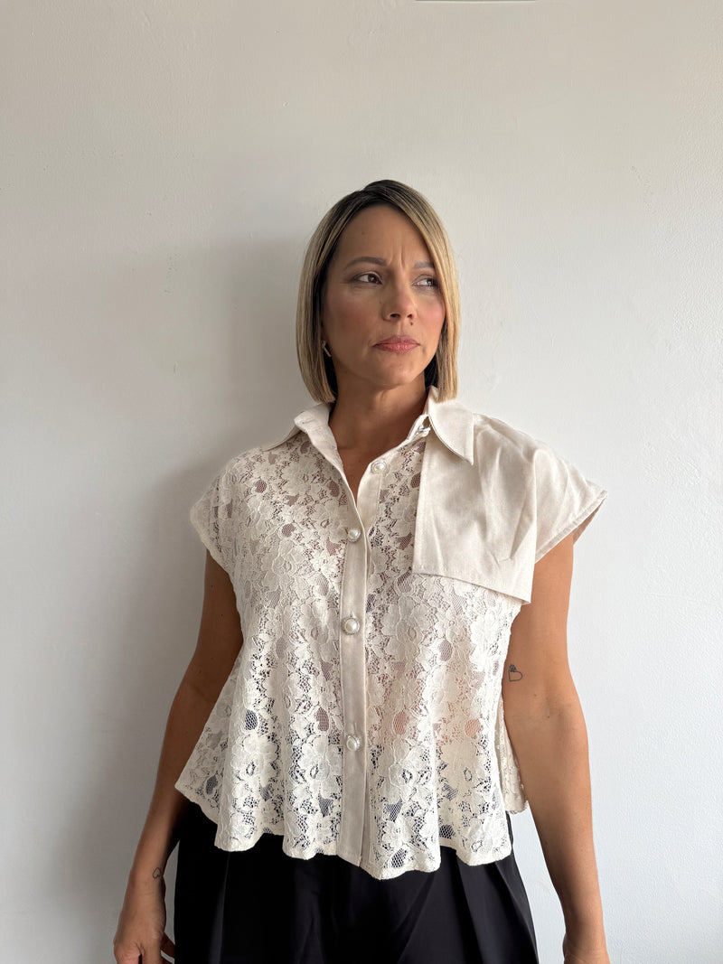 Cream top