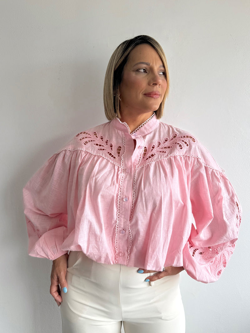 Pink top