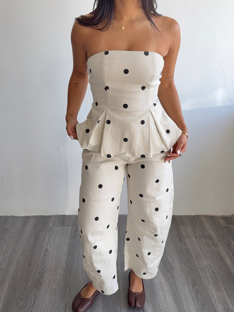 Polka dots set