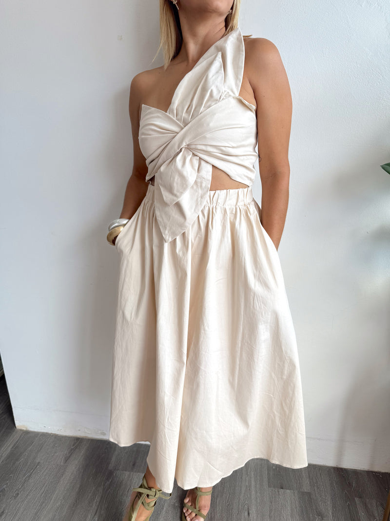 Ecru dress