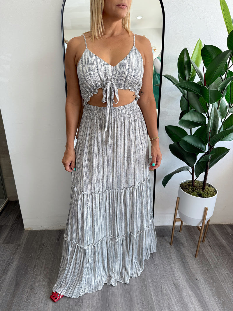 Multi maxi dress