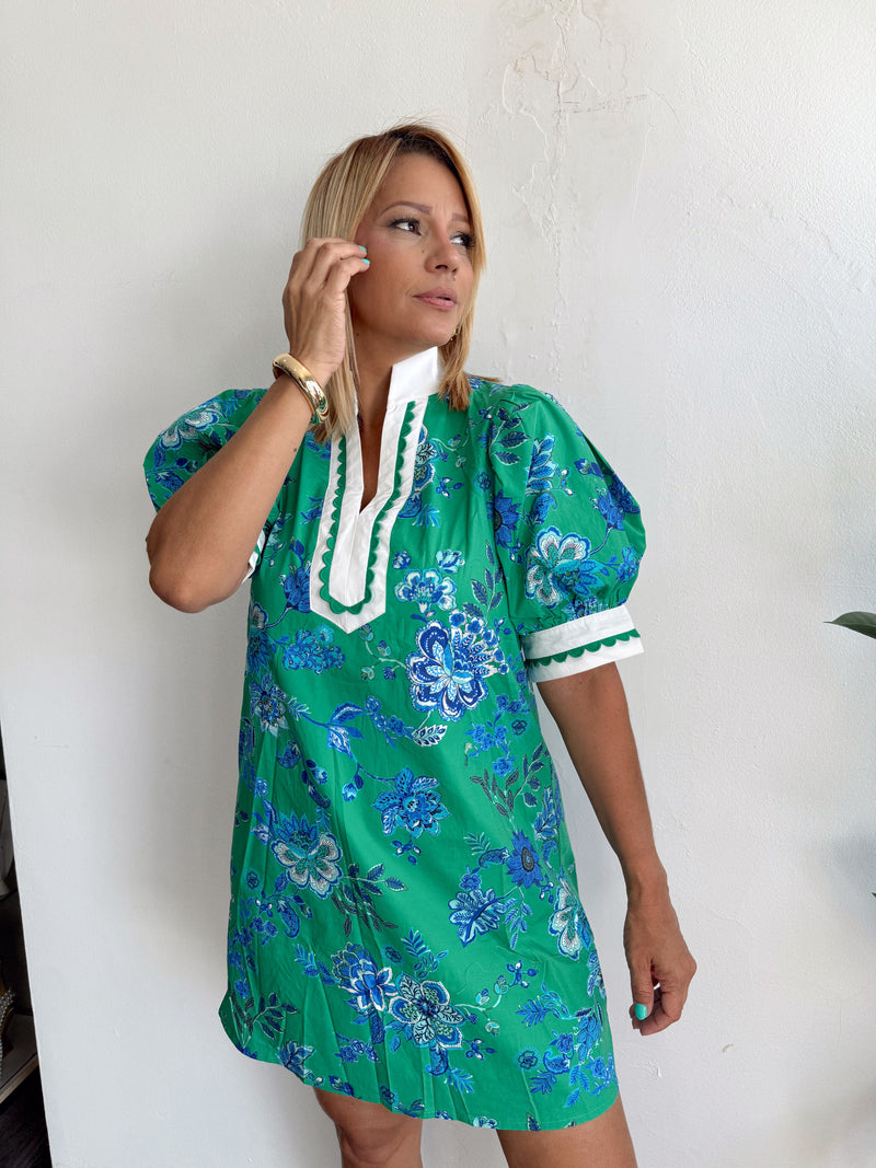 Green dress