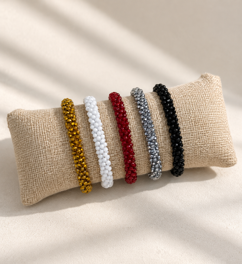 Crystal Glam Stretch Bracelets C/U