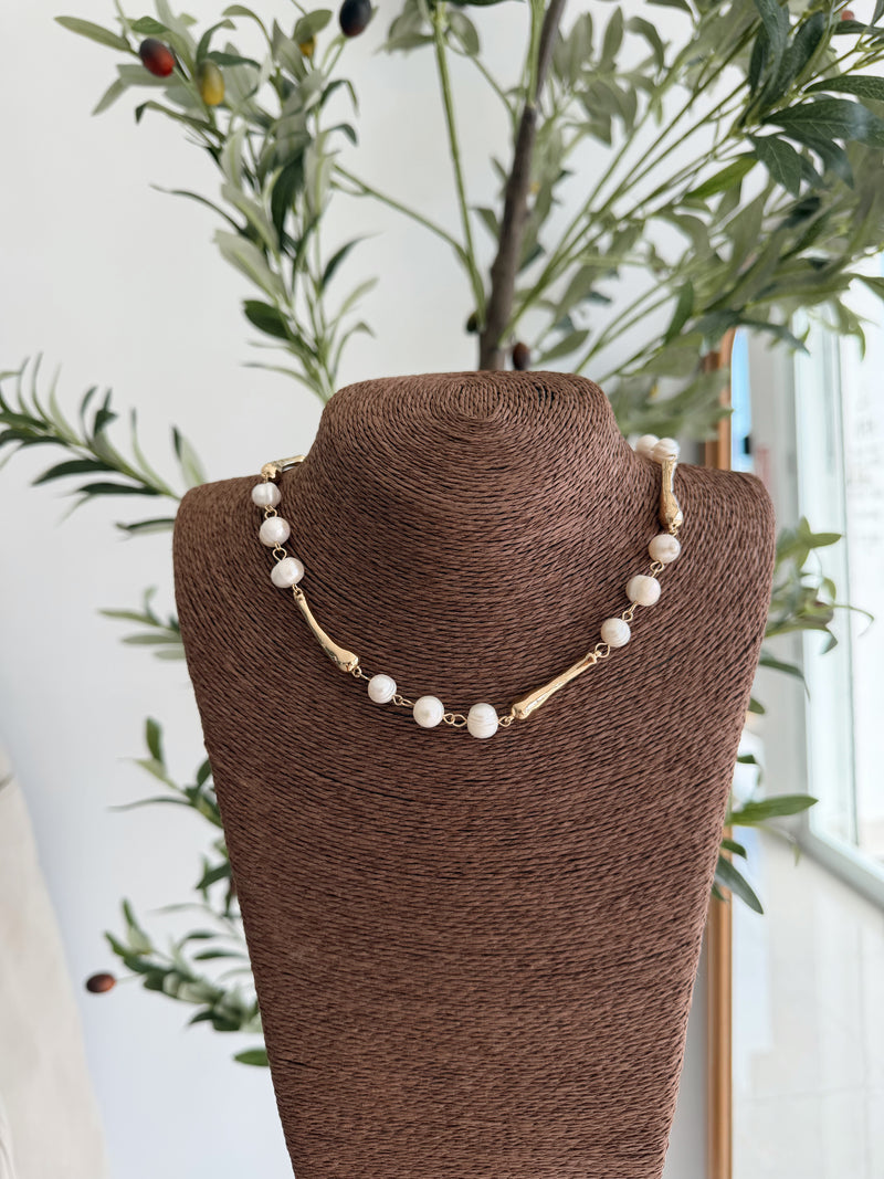 Pearl Gold Necklace